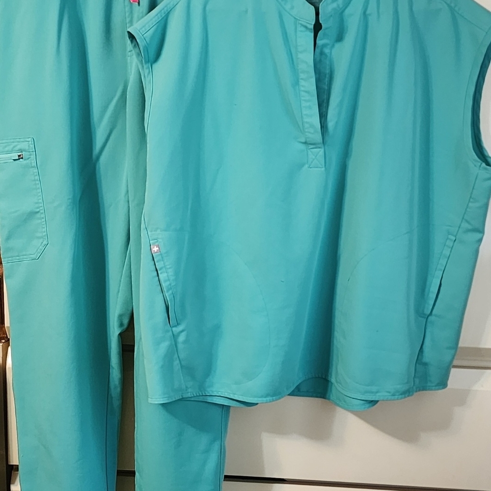 Surgical Green Rafaela and Yola Pant Set